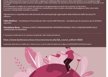 08/06/2021: Webinar gratuito: La settimana della Sicurezza e della Sostenibilità 2021