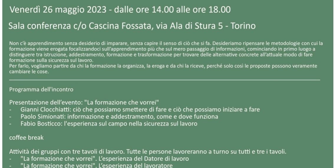 Dettagli dell'evento all'indirizzo https://www.bachecasicurezza.it/courses/training_authority.php?pk_training_authority=172